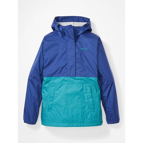 Marmot PreCip Eco Jackets - Womens Rain Jacket Blue CA5394072 Canada